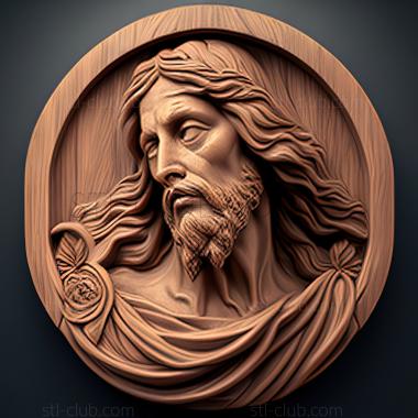 3D model st jesus (STL)